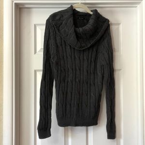 daisy Fuentes Grey Classic Sweater, Like New